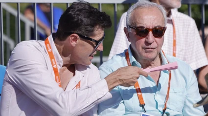 Raúl Chapado, junto a Alejandro Blanco