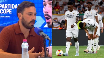 Davide Ancelotti y los jugadores del Real Madrid