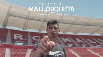 Xisco Campos es la imagen de la campaña de abonados