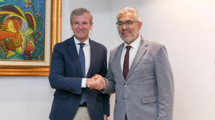 Miguel Fernández e Alfonso Rueda