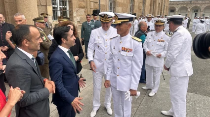 Toma posesión almirante jefe Arsenal Militar de Ferrol