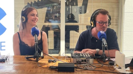 La concejala de Festejos, Carolina Álvarez, en la programación especial de COPE