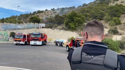 Incendios en la Serra Grossa.