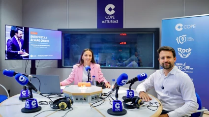 Álvaro Queipo con Inmaculada Rivas