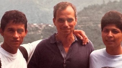 El Papa Leon XIV, cuando era simplemente el padre agustino Robert Prevost