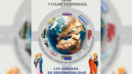 Cartel de la LVII Jornada de responsabilidad de tráfico 2025