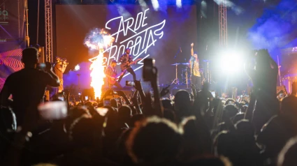 Arde Bogotá en concierto
