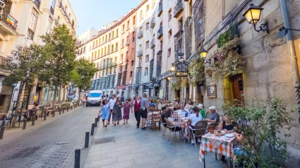 Calle céntrica de Madrid