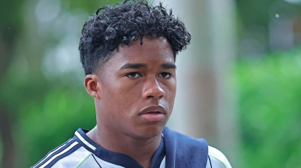 Endrick, durante la concentración del Real Madrid en Estados Unidos para el Mundial de Clubes
