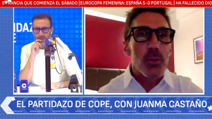 Juanma Castaño entrevista a Pablo Lastras en El Partidazo de COPE