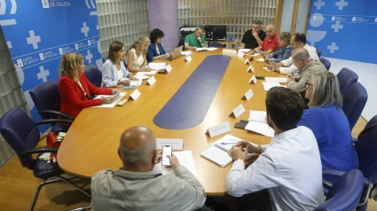 La delegación de la Xunta en Ferrol acogió la reunión con los diferentes concellos implicados