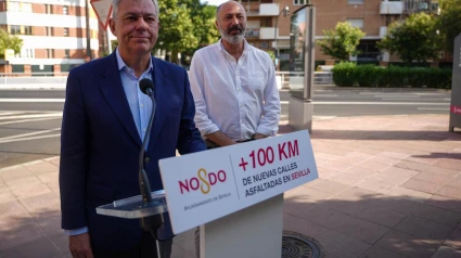 José Luis Sanz, durante la rueda de prensa.
