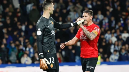 Greif con Raíllo en un partido