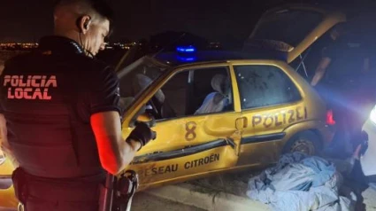 Imagen del vehículo 'tuneado' que no contaba ni con seguro ni con la ITV.