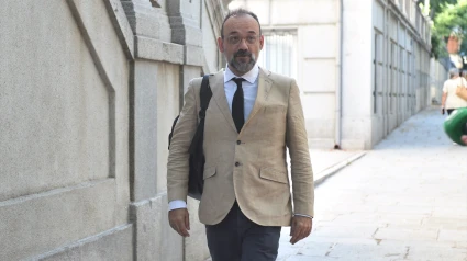 El abogado de Santos Cerdán Benet Salellas llega al Tribunal Supremo