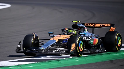 Lando Norris, en los libres del Gran Premio de Gran Bretaña