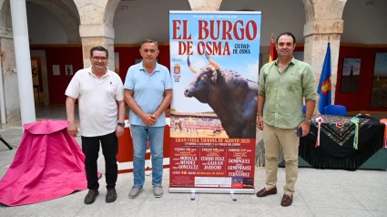 Presentación de la feria de Burgos de Osma (Soria)