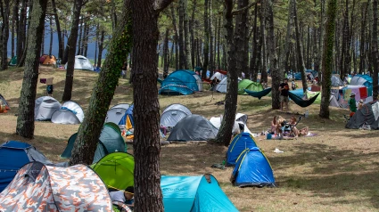 Área de descanso en Morouzos