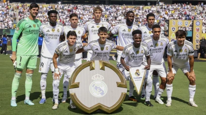 Once del Real Madrid en el partido ante el Borussia Dortmund