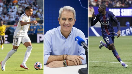 Manolo Lama, Mbappé y Dembélé