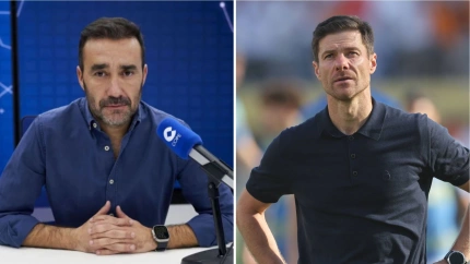 Juanma Castaño y Xabi Alonso