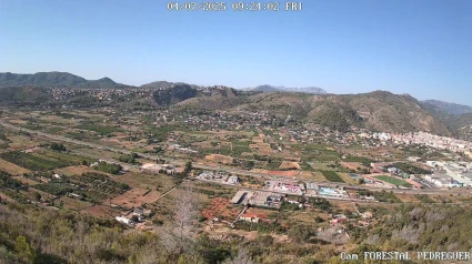 Pedreguer refuerza la vigilancia forestal con una nueva cámara