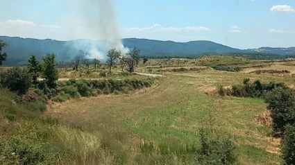 Incendio de Pinell de Solsonès (Lleida)