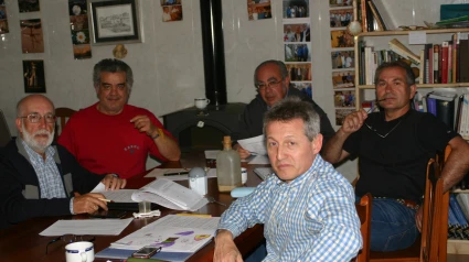 Socios fundadores de la asociación en Zamora