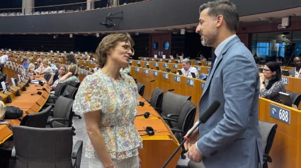 Jessica Roswall y Adrián Zitelli