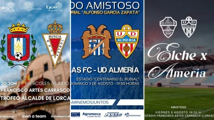 Amistosos confirmados de pretemporada