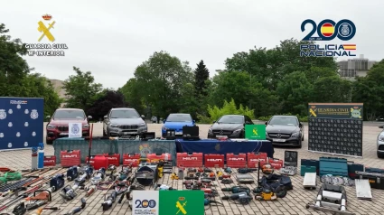 Golpe a una banda que robó en 13 bancos de toda España, uno de ellos en la provincia de Burgos