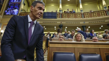 El presidente del Gobierno, Pedro Sánchez