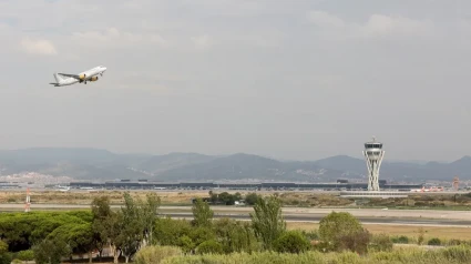 Avion despegando