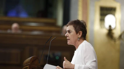 Mertxe Aizpurua, portavoz de EH Bildu en el Congreso
