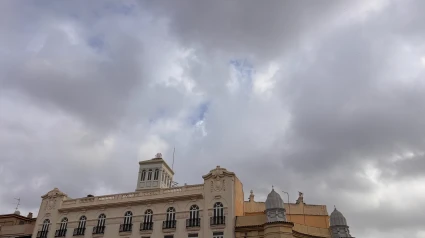 Así amanece en el centro de Valencia
