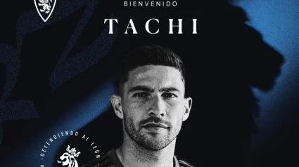 Tachi, nuevo jugador del Real Zaragoza.