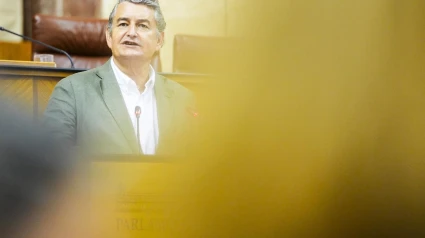 09/07/2025 El consejero de la Presidencia, Interior, Diálogo Social y Simplificación Administrativa, Antonio Sanz, en el Pleno del Parlamento andaluz..El consejero de la Presidencia, Interior, Diálogo Social y Simplificación Administrativa, Antonio Sanz (PP-A), ha rechazado este miércoles "lecciones" del PSOE andaluz en relación a Granada, la inteligencia artificial y la universidad pública, después de que el Gobierno de España haya propuesto a la localidad de Móra la Nova, en Tarragona, como candidata española para albergar una de las primeras gigafactorías de Inteligencia Artificial (IA) en Europa, y no haya apostado por Granada, donde se encuentra "el mayor ecosistema de IA de España actualmente".ESPAÑA EUROPA POLÍTICA ANDALUCÍAJOAQUÍN CORCHERO/PARLAMENTO DE ANDALUCÍA