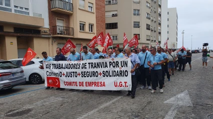 Comienzo de la manifestación