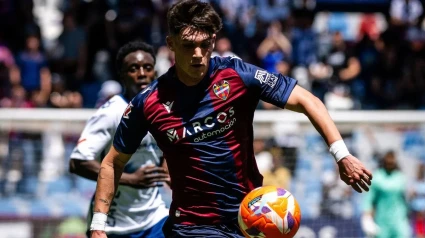 Xavi Grande, en un partido de la pasada temporada