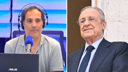 David Sánchez y Florentino Pérez