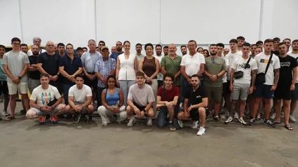 Estudiantes del curso de hidrógeno verde en Palos de la Frontera