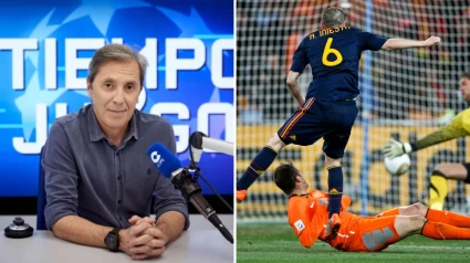 Paco González y Andrés Iniesta