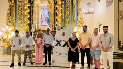 Presentación de los actos del 20 aniversario de la Agrupación Virgen de la Amargura