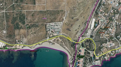 Mapa de la zona del suceso