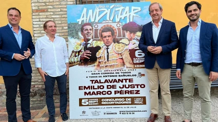Presentación de la corrida de toros de Andujar (Jaén)