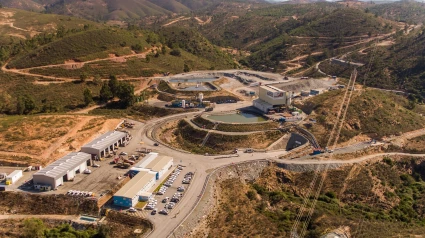 Vista aérea de las instalaciones de Matsa en la provincia de Huelva