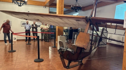 Exposición sobre vuelo sin motor en la Ciudadela de Jaca