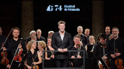 Pablo Heras Casado ha dirigido a la Orquesta Sinfónica de Stuttgart en el Palacio de Carlos V