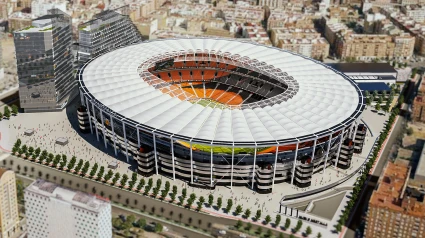El VCF ya reaundó las obras del Nou Mestalla