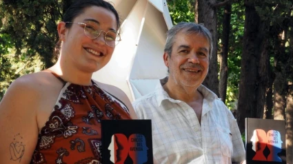 Elena Satué junto a Ignacio Laghetasc